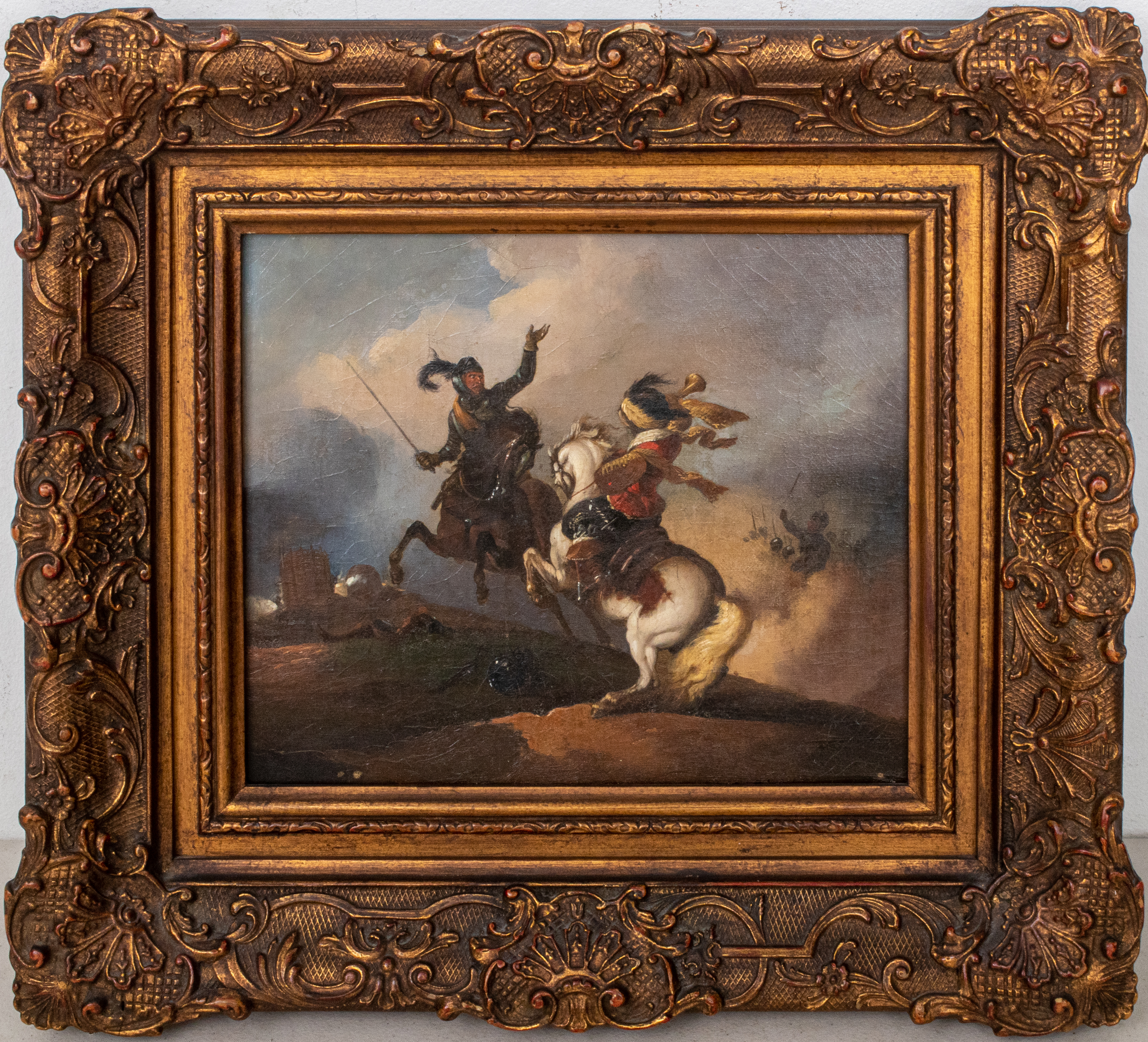 SIGNED PHILIPS WOUWERMAN OIL ON