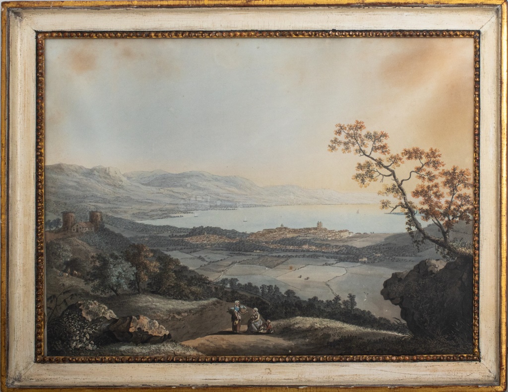 CARL L HACKERT VUE DE GENEVE  2bc840