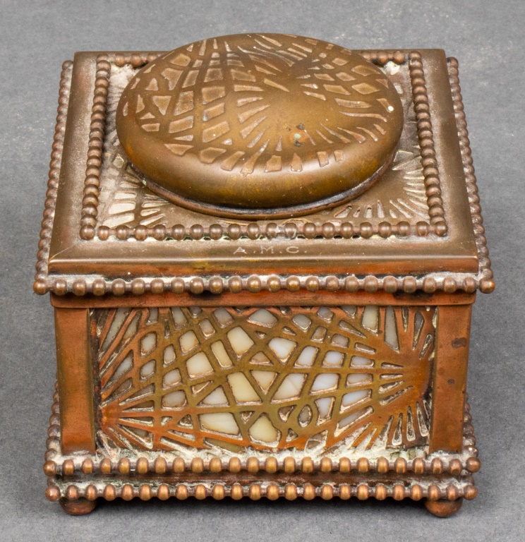 TIFFANY STUDIOS "PINE NEEDLE" BRONZE