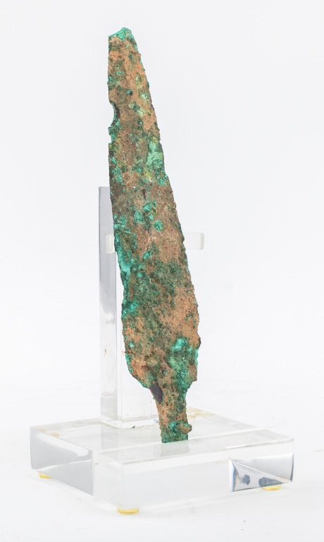 ARCHAIC BRONZE SPEAR HEAD Archaic