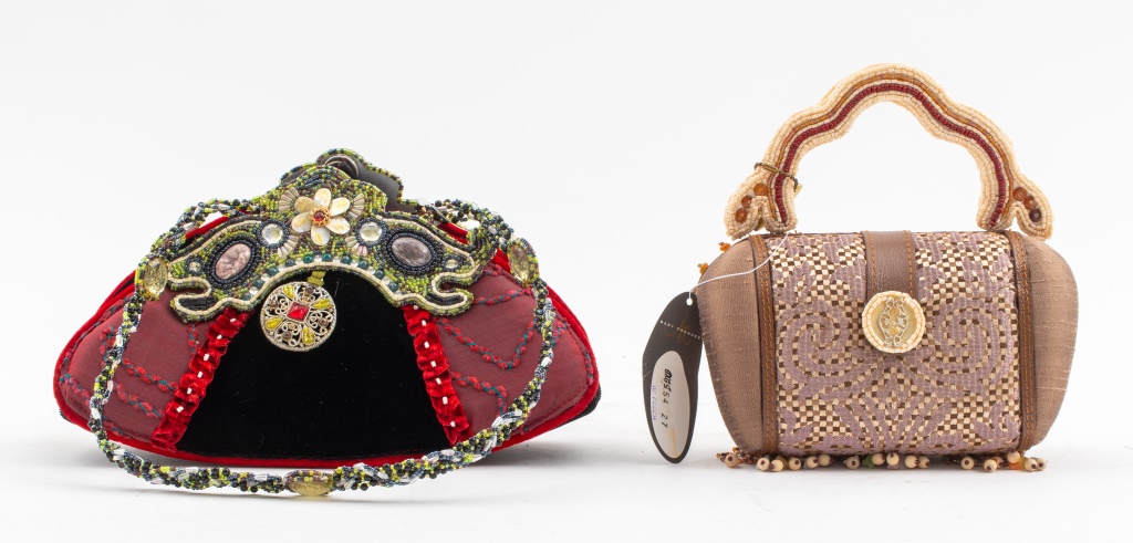 MARY FRANCES EMBELLISHED PURSES,