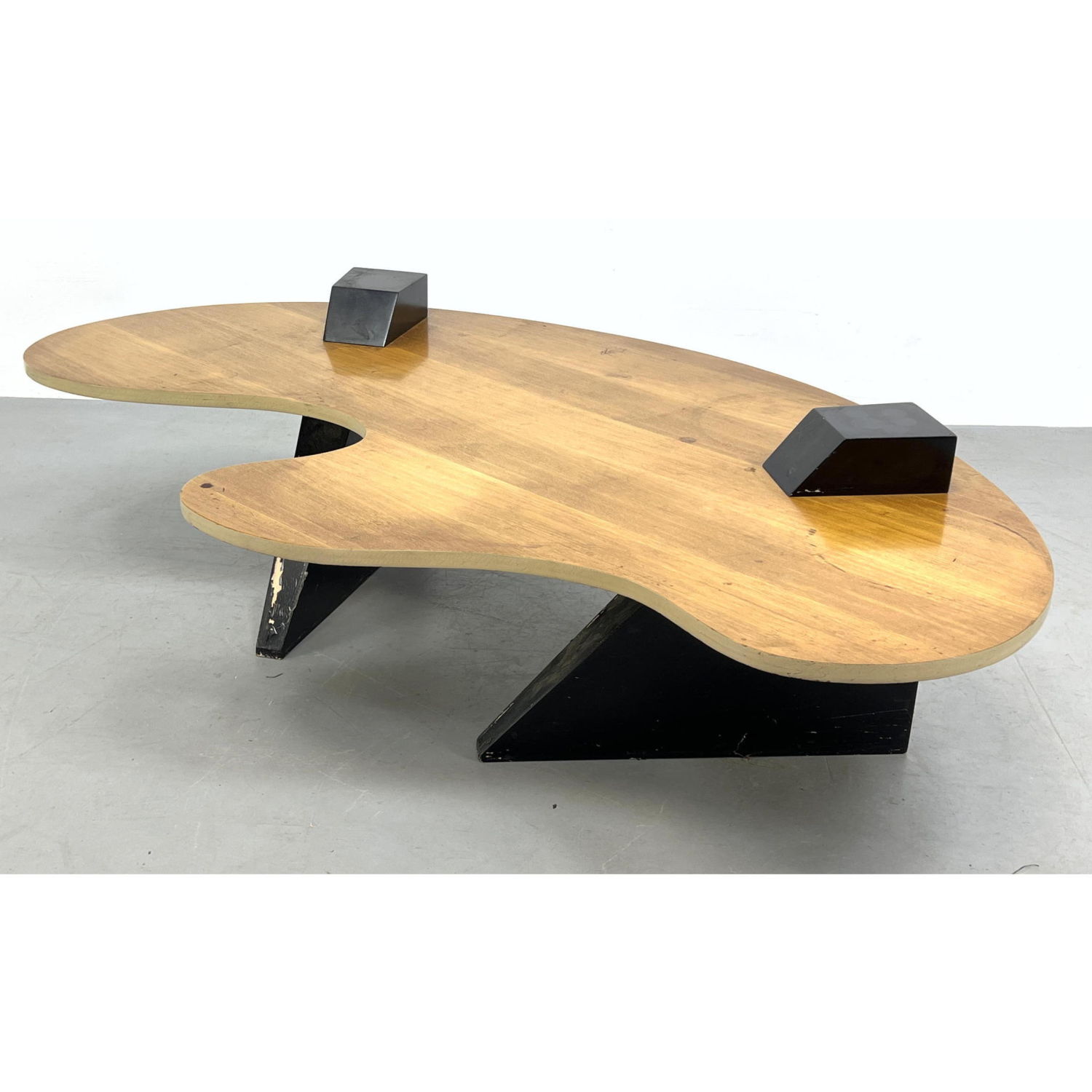 Modernist Biomorphic Wood Cocktail 2ba427