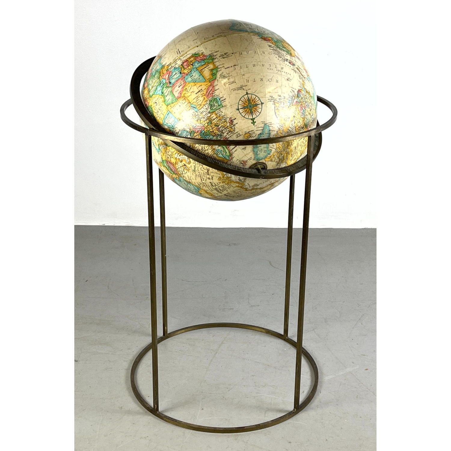 Paul McCobb style World Globe on 2ba451