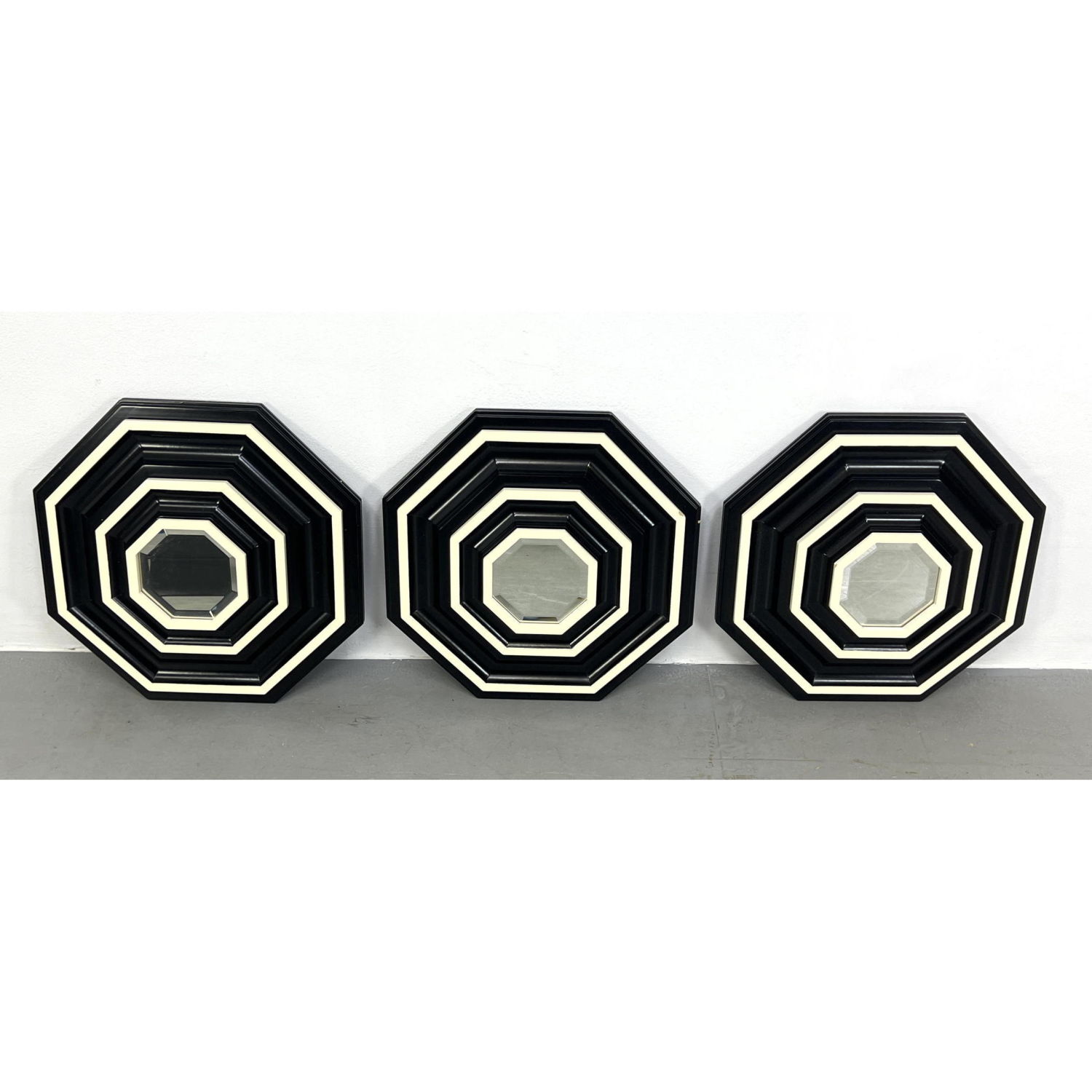 Collection of 3 Black And Cream 2ba464