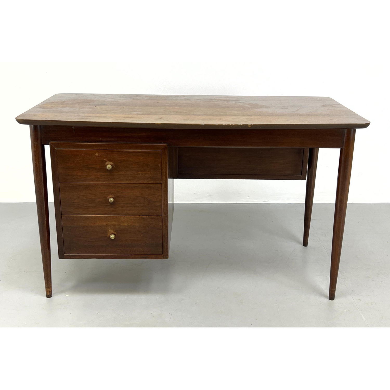 American Modern Walnut Desk Three 2ba4d2