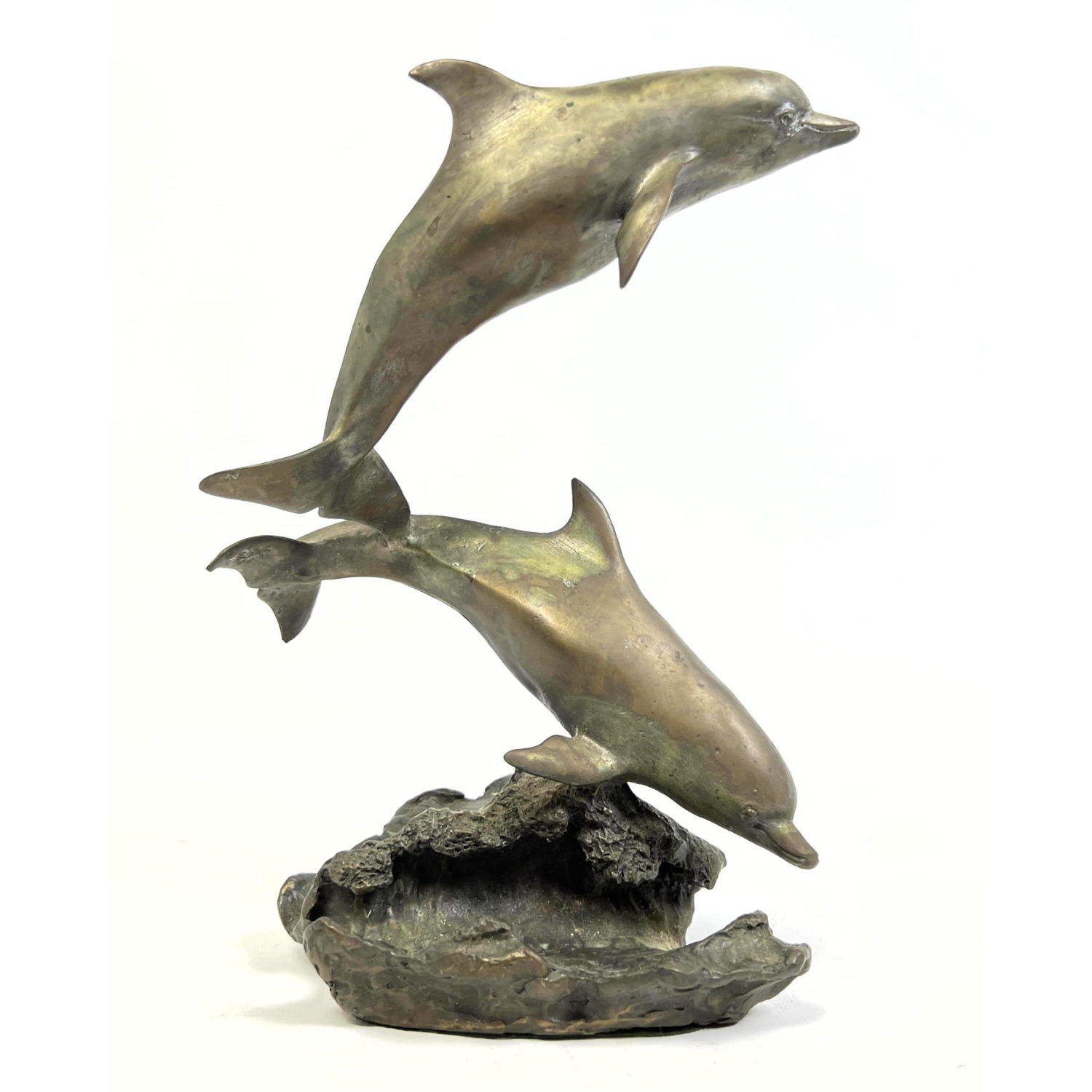 Matt Hopkins Bronze Dolphin Sculpture