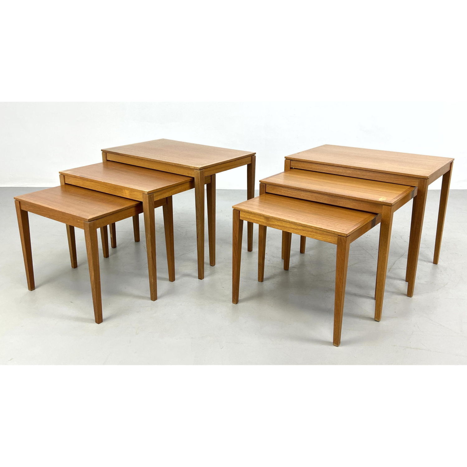 2 SETS Bent Silberg Nesting tables
