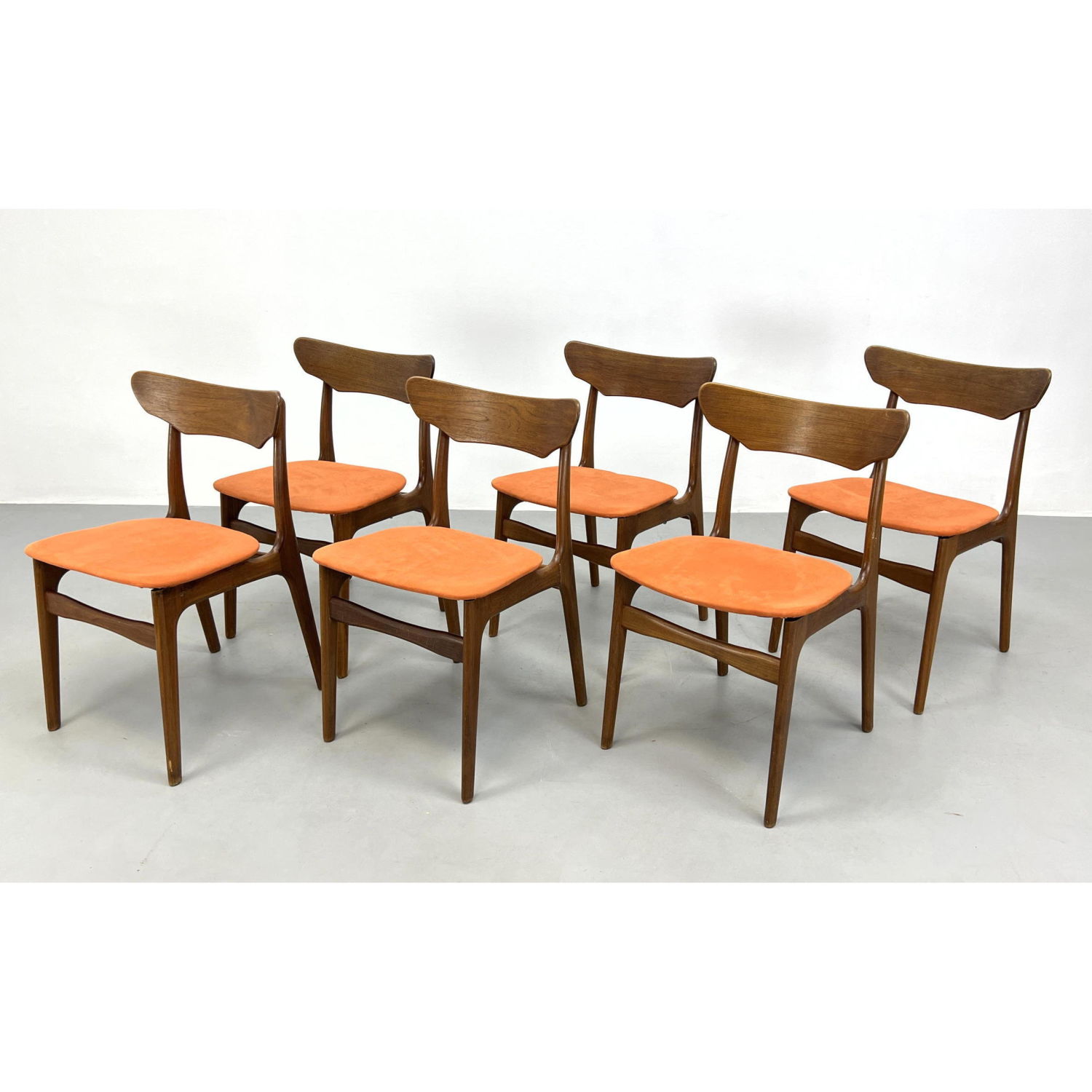 Set 6 Danish teak dining chairs  2ba56c