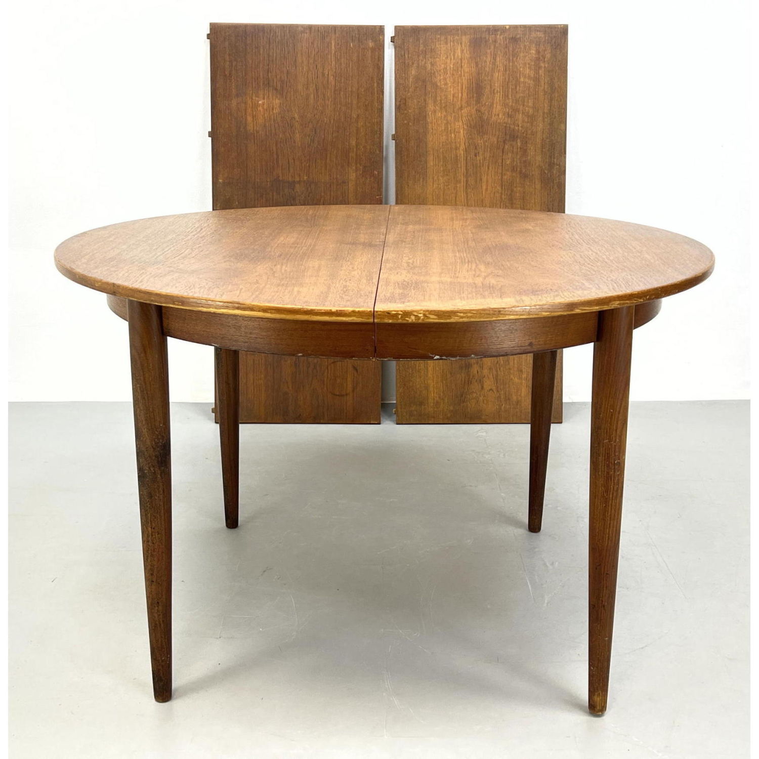 Danish Modern Teak Round Dinning 2ba56f