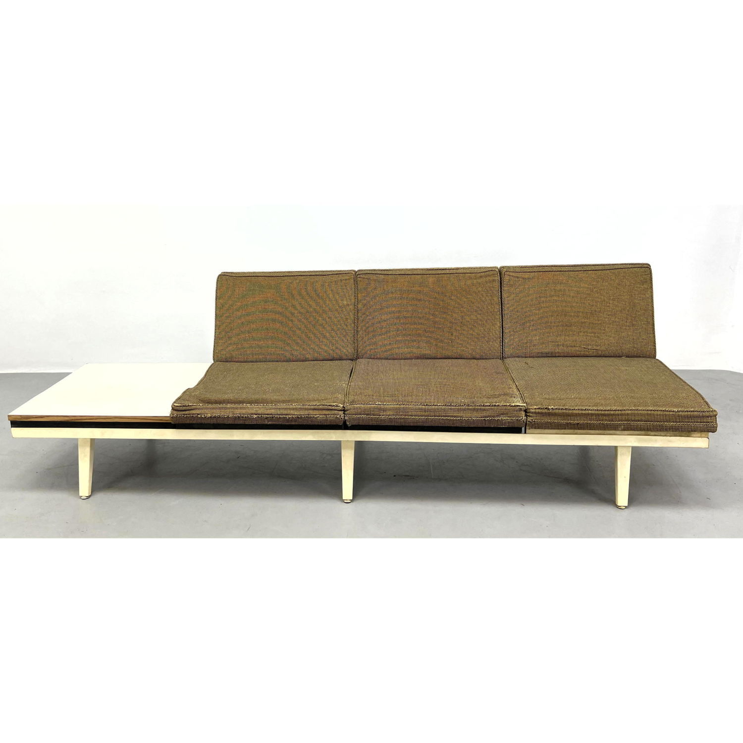 GEORGE NELSON Long Bench Sofa.