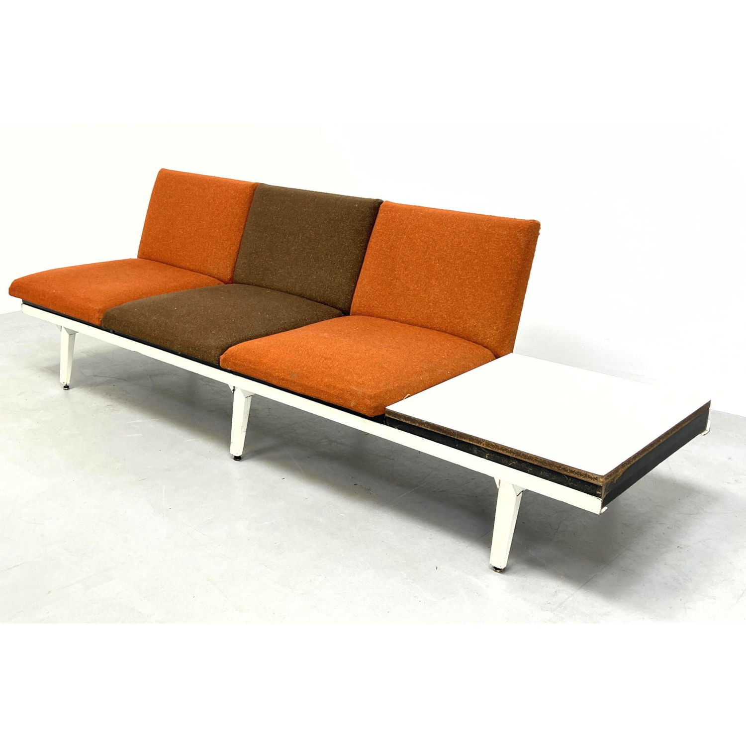 GEORGE NELSON Long Bench Sofa.