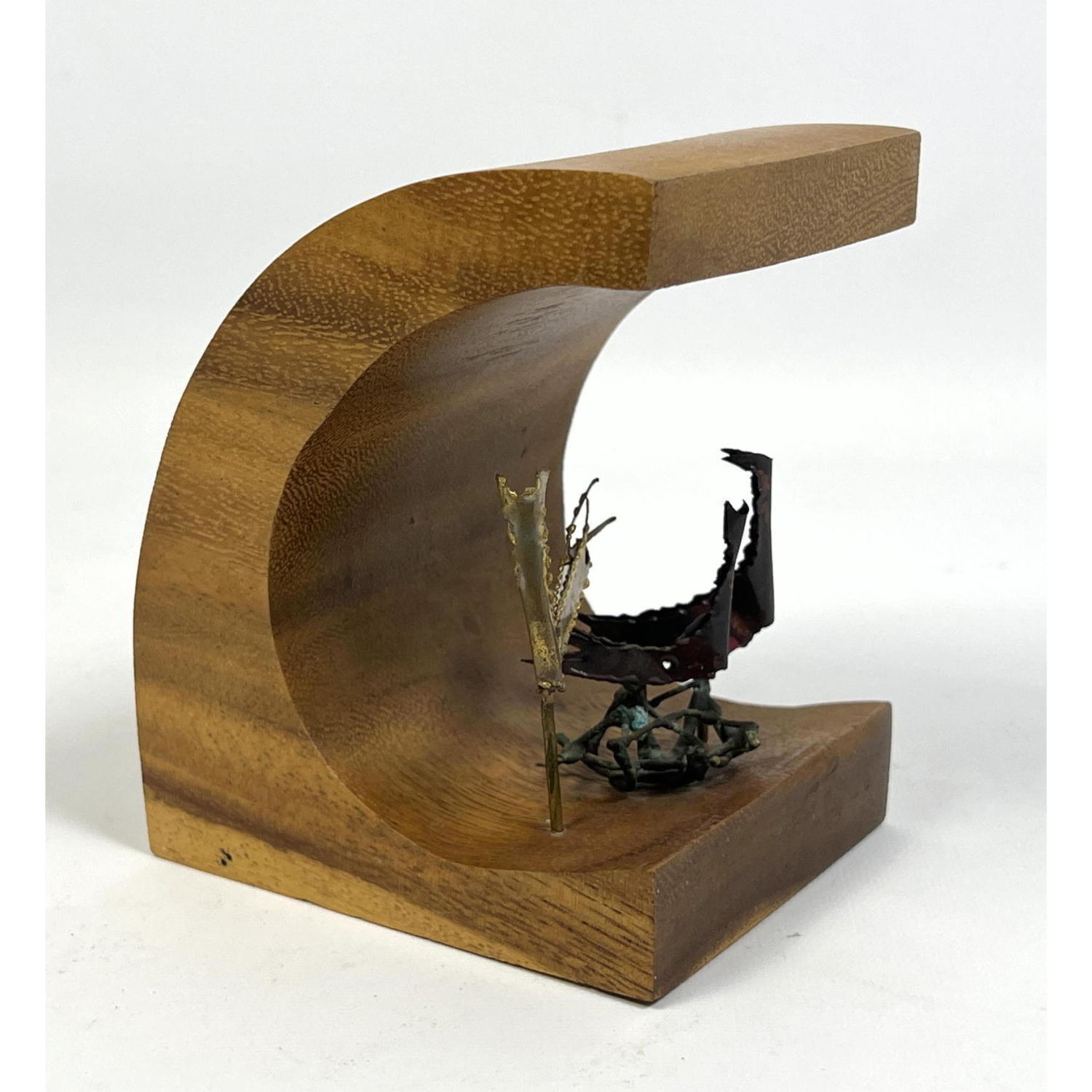 Small Brutalist Sculpture Mixed 2ba607