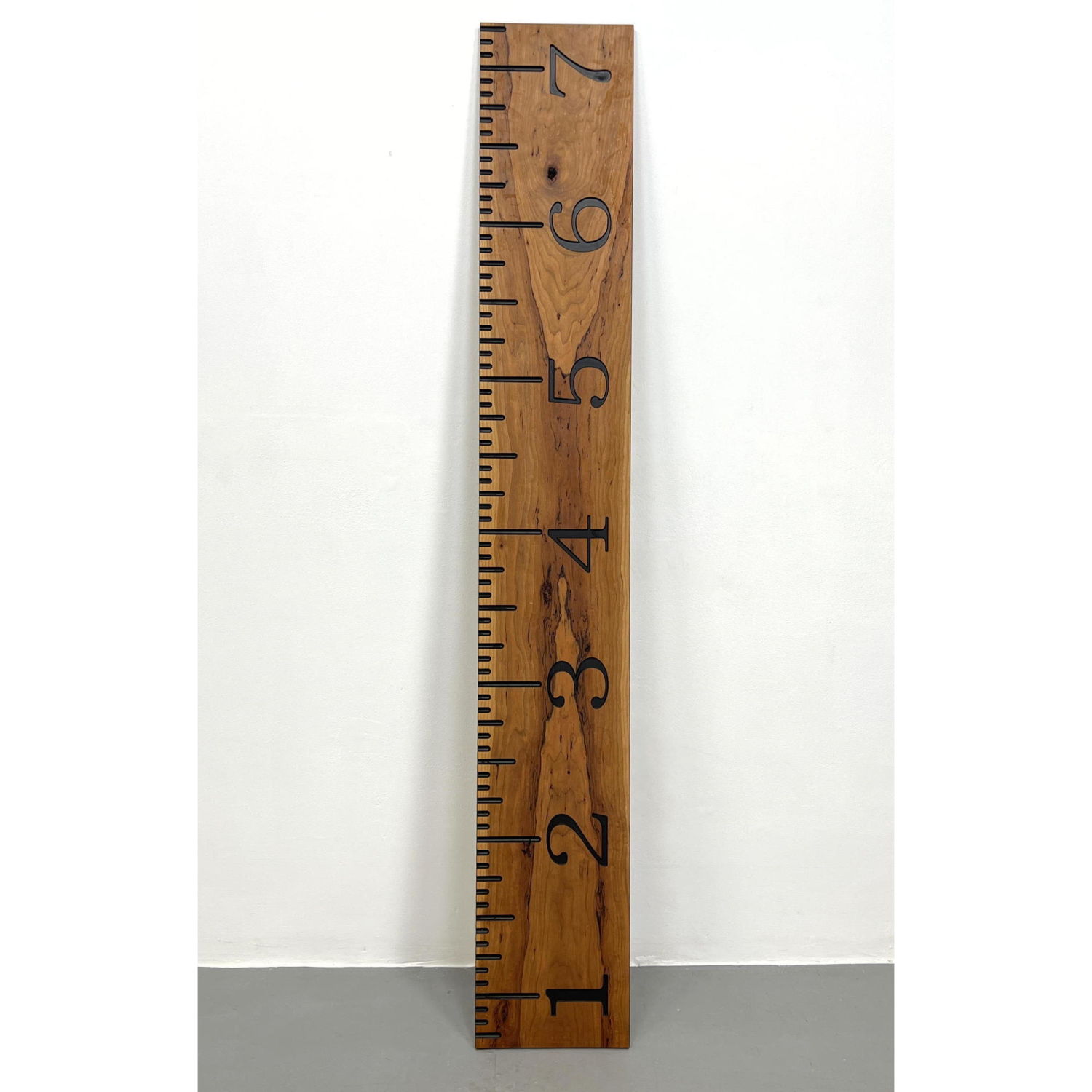 Artisan Giant Walnut Ruler Display 2ba624