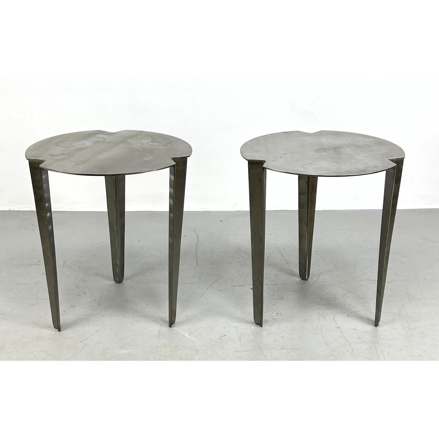 Pair Steel Industrial Design Style 2ba6b4