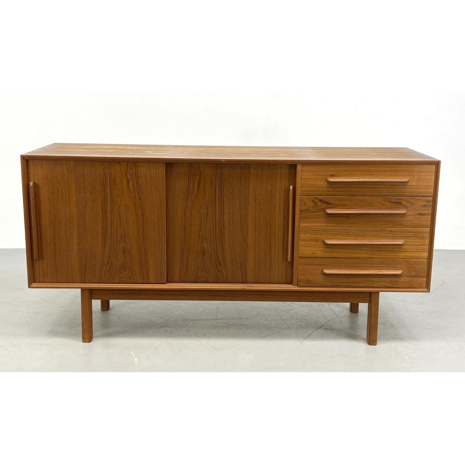 Midcentury Modern Teak Credenza