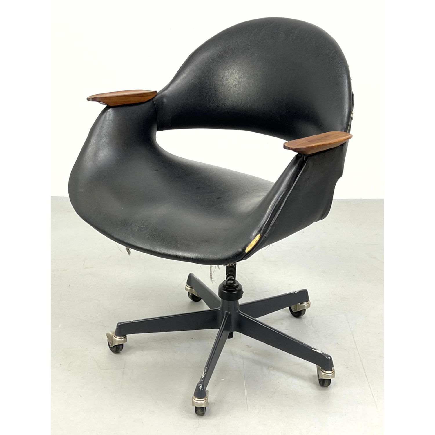 Finn Juhl Style Desk Chair. Teak