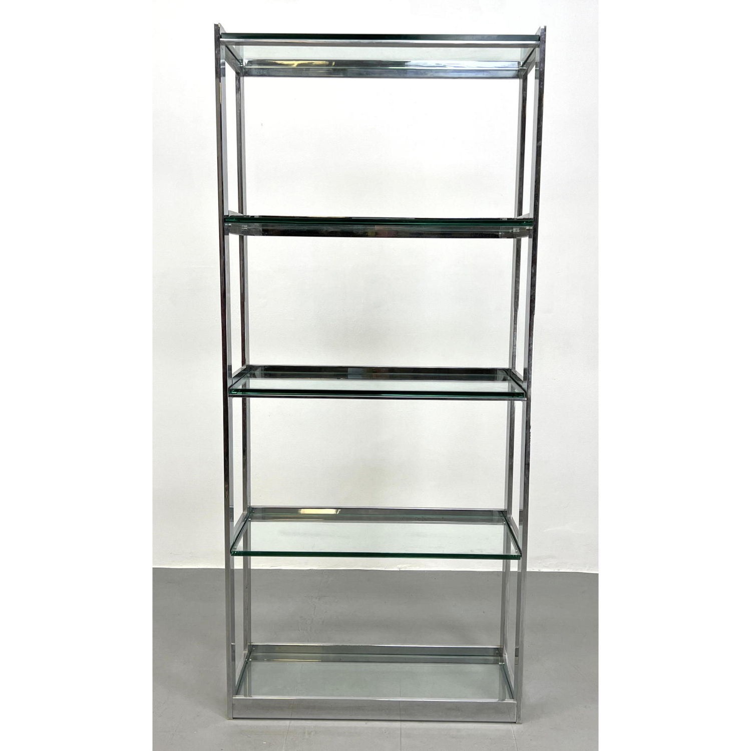 Mid Century Modern Chrome Etagere 2ba6e4