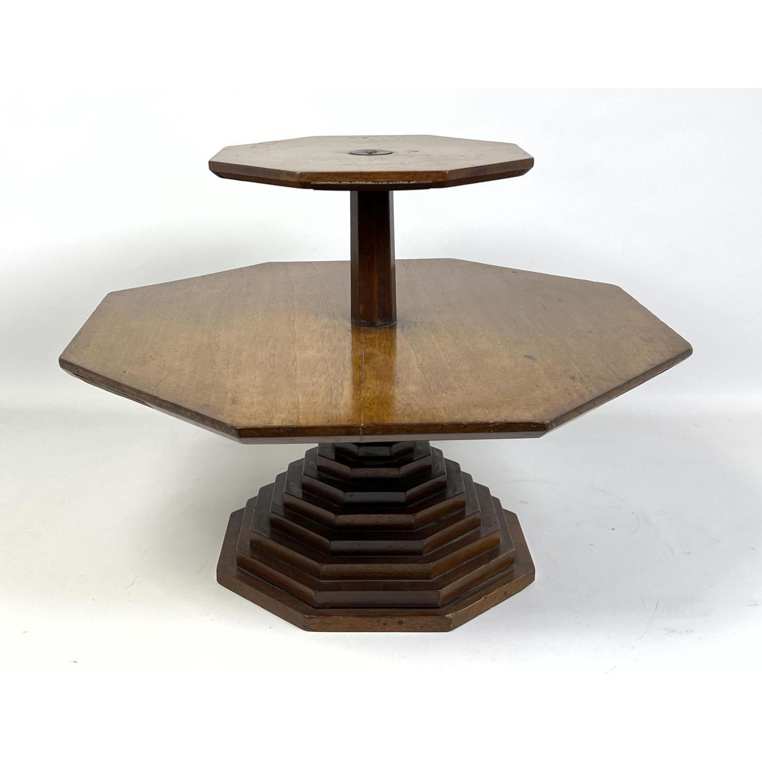 Art Deco Style tier mahogany stand 2ba70e