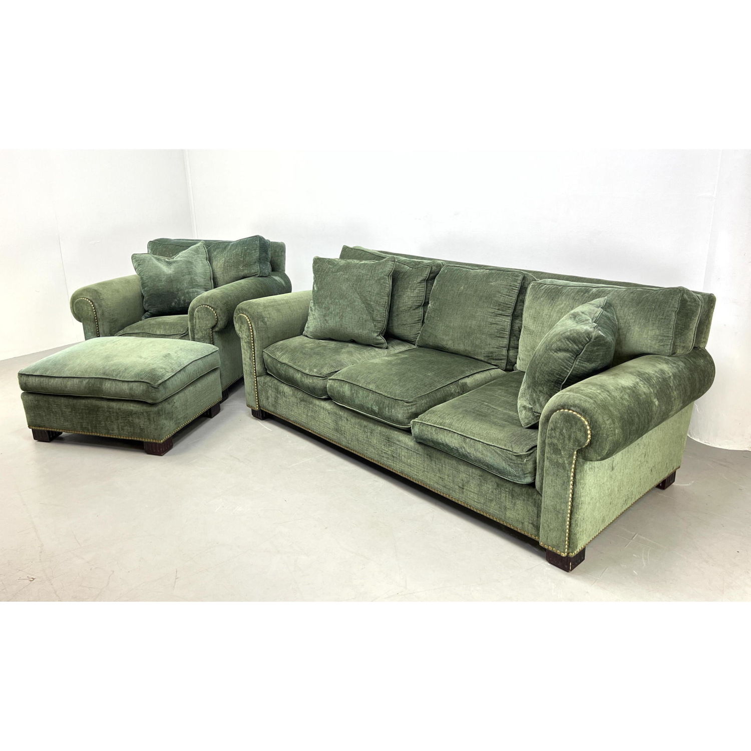 Ralph Lauren POLO Green Couch and 2ba790