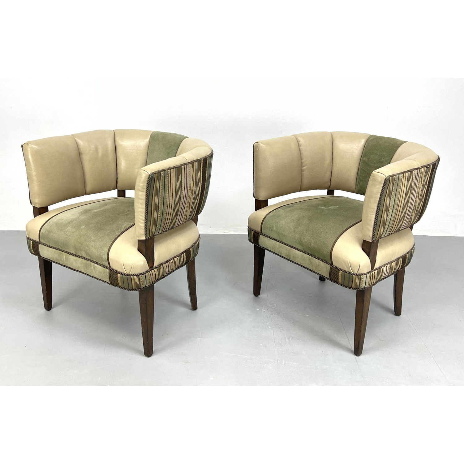 Pair Decorator Tub Chairs with 2ba814