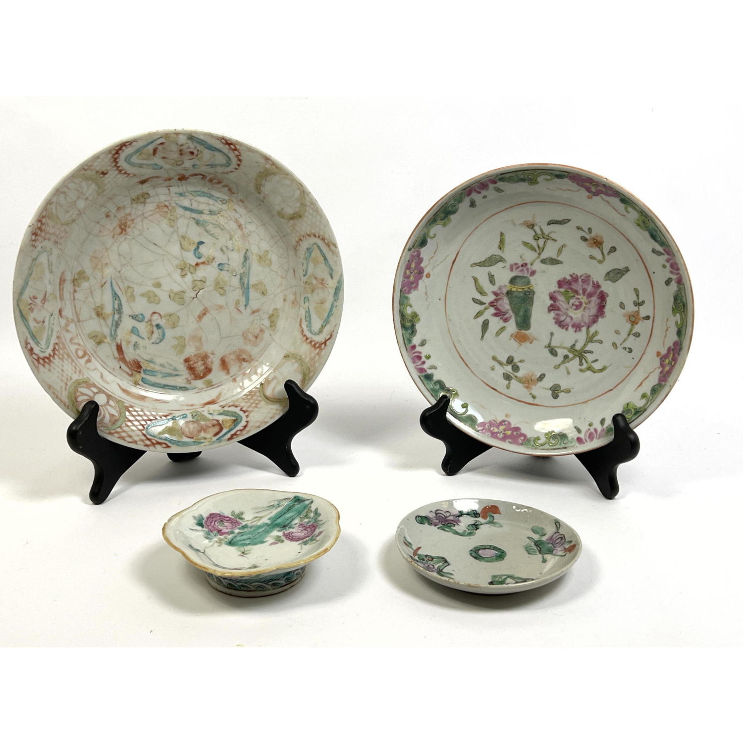 4pcs Chinese Porcelain Famile 2bab77