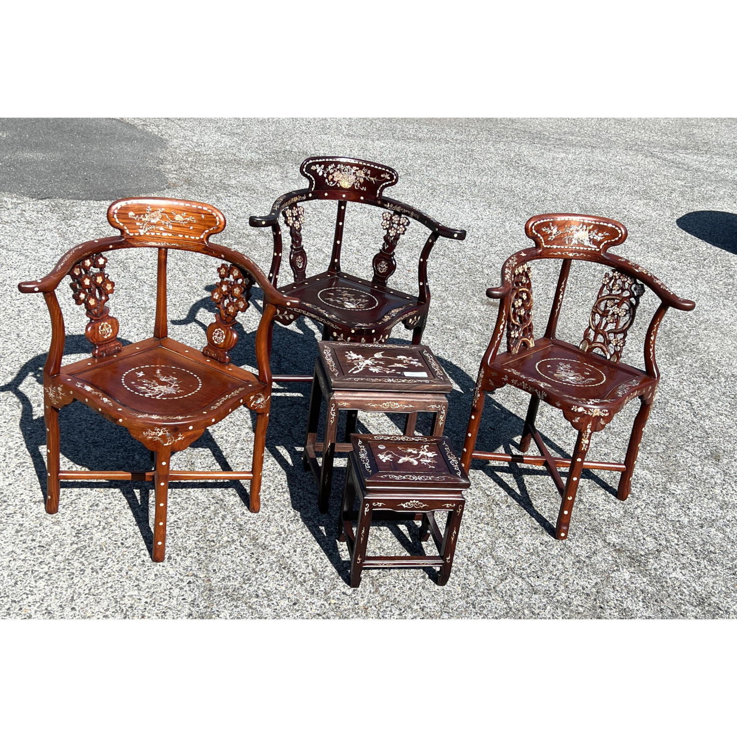 5pcs Chinese Style Furniture with 2babb1