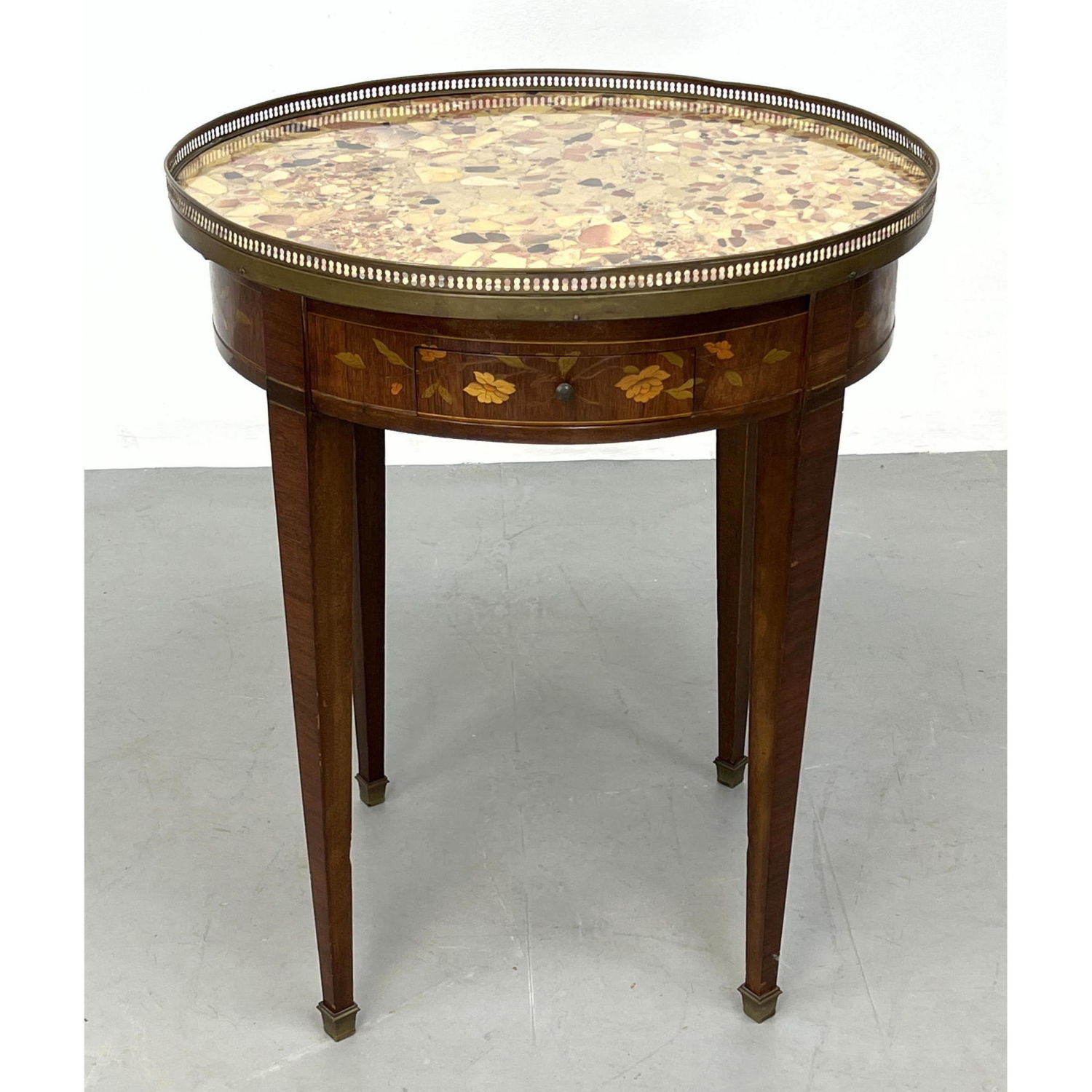 French style Marble Top Side Table
