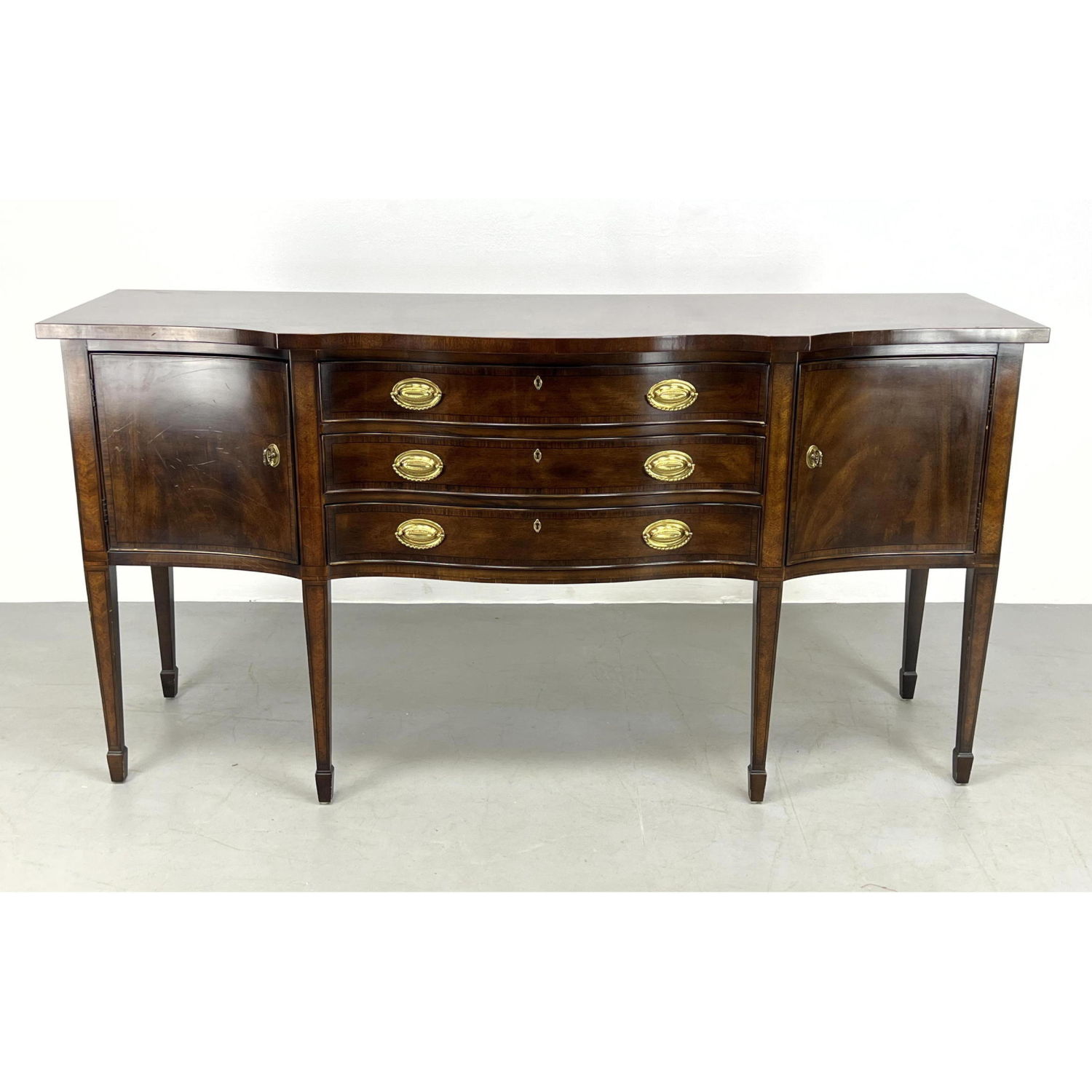 HENREDON Mahogany Sideboard Credenza 2bac3e