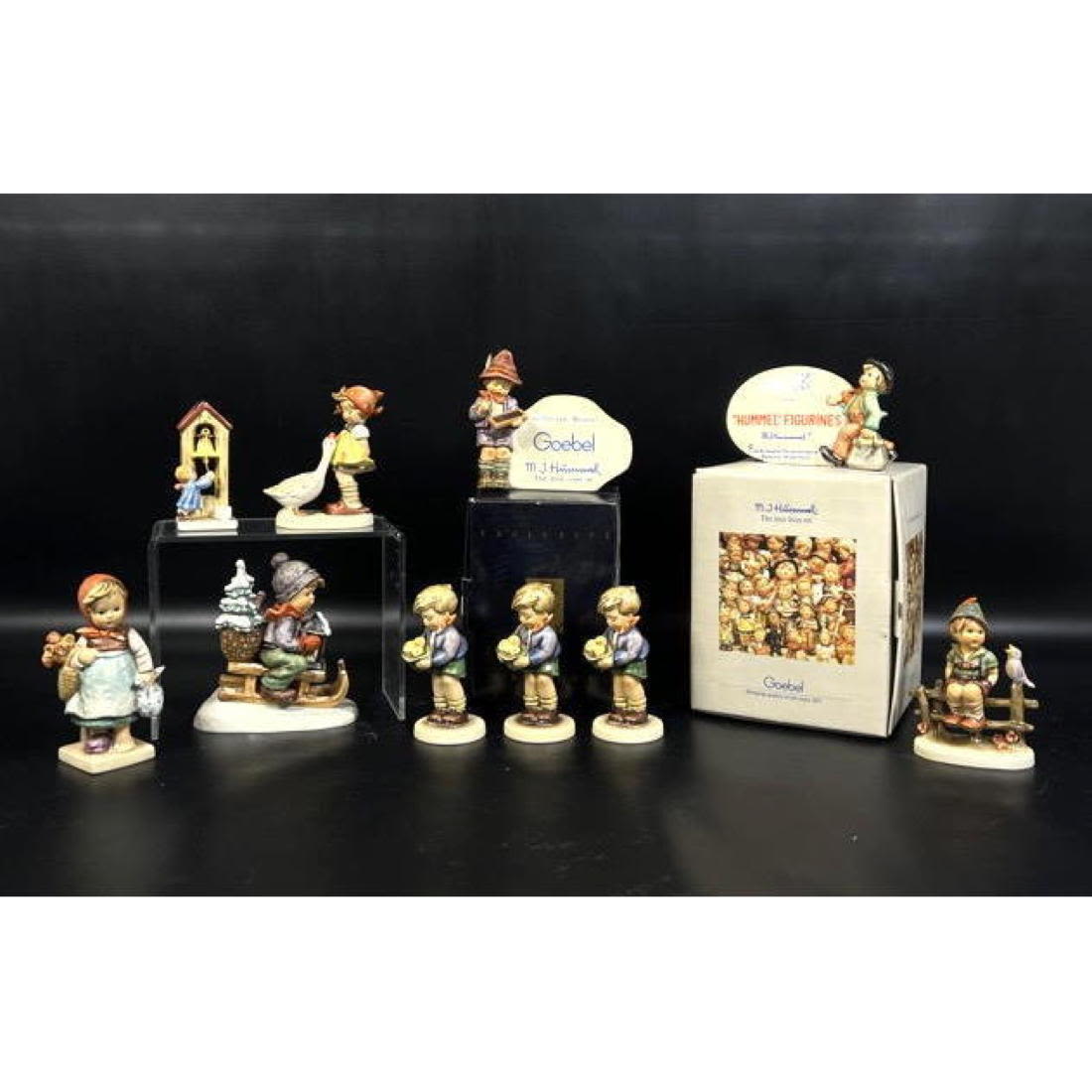 10pc HUMMEL by GOEBEL Porcelain