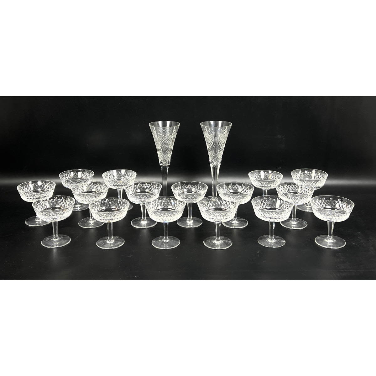 18pcs Waterford Crystal Stemware  2bac8f