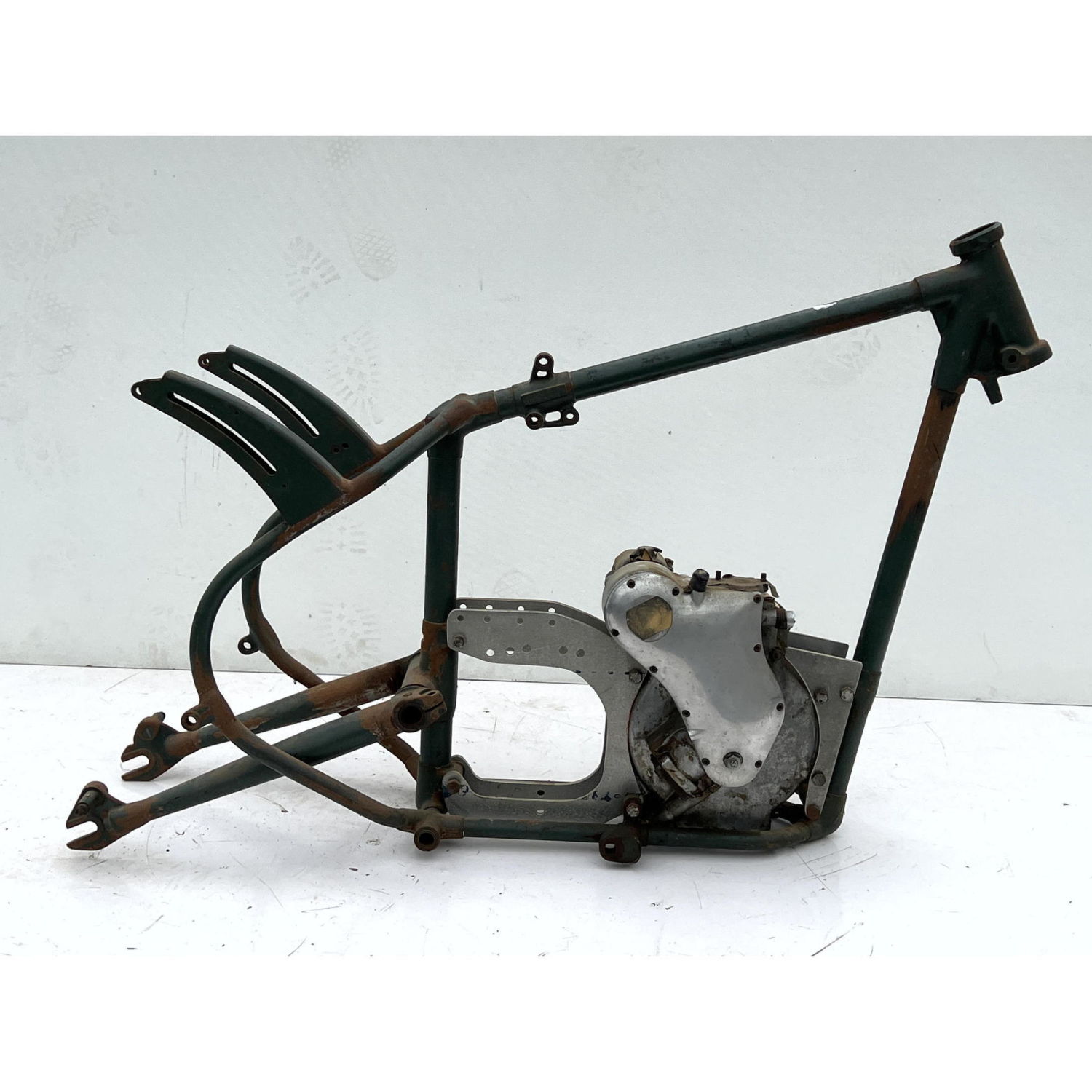 Vintage Motorcycle Frame. T T Magneto