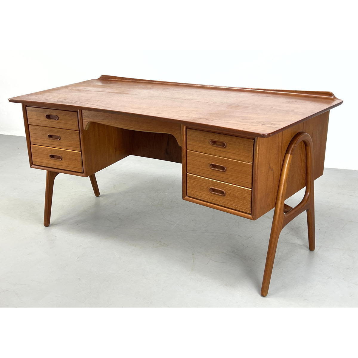 Svend Madsen curved Desk Danish 2badf5