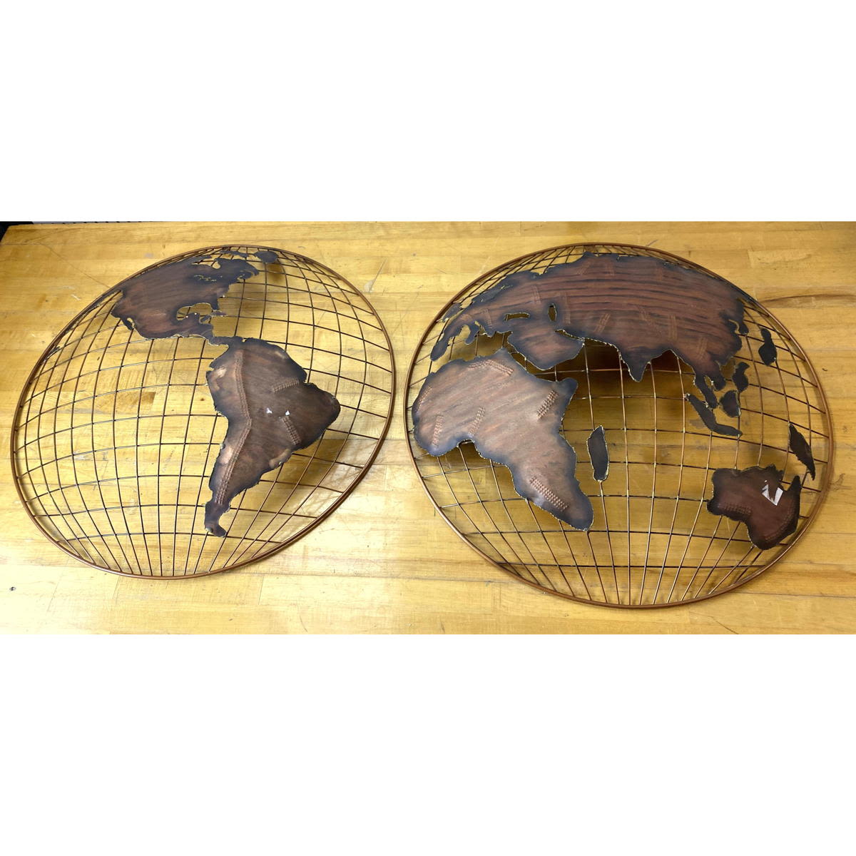 C. JERE style World Globe Wall