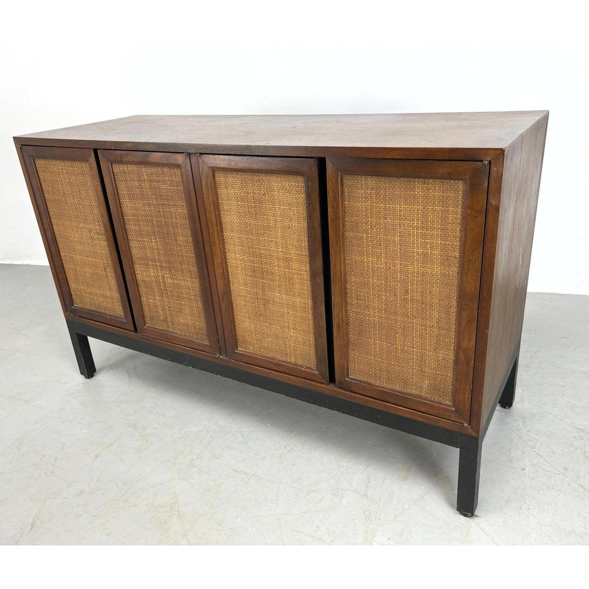 American modern walnut credenza 2baec1