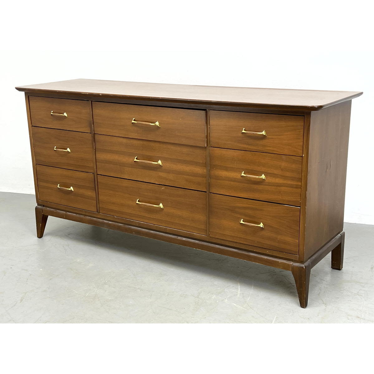 American Modern Walnut Credenza 2baec4