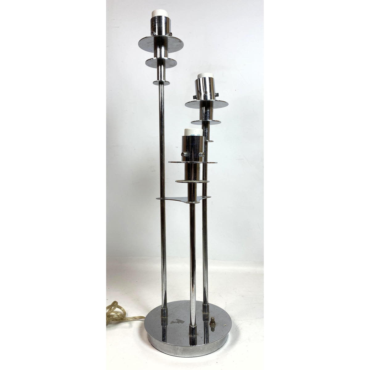 Modernist Chrome Table Lamp Dimensions  2baed1