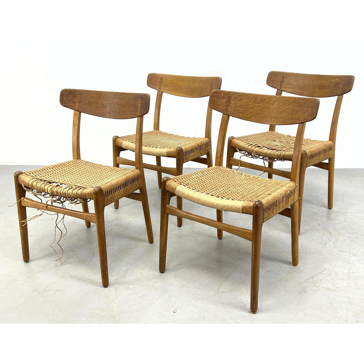 Set 4 HANS WEGNER for CARL HANSEN