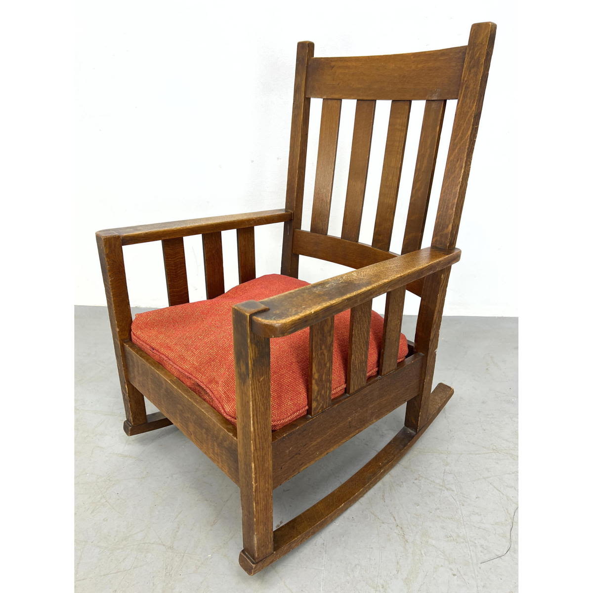 QUAINT FURNITURE mission oak rocker  2baf9d