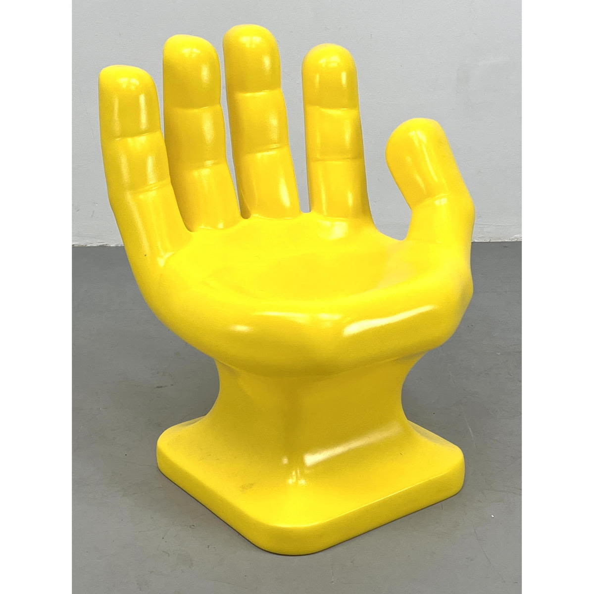 Yellow Plastic Hand Chair Hand 2bb022