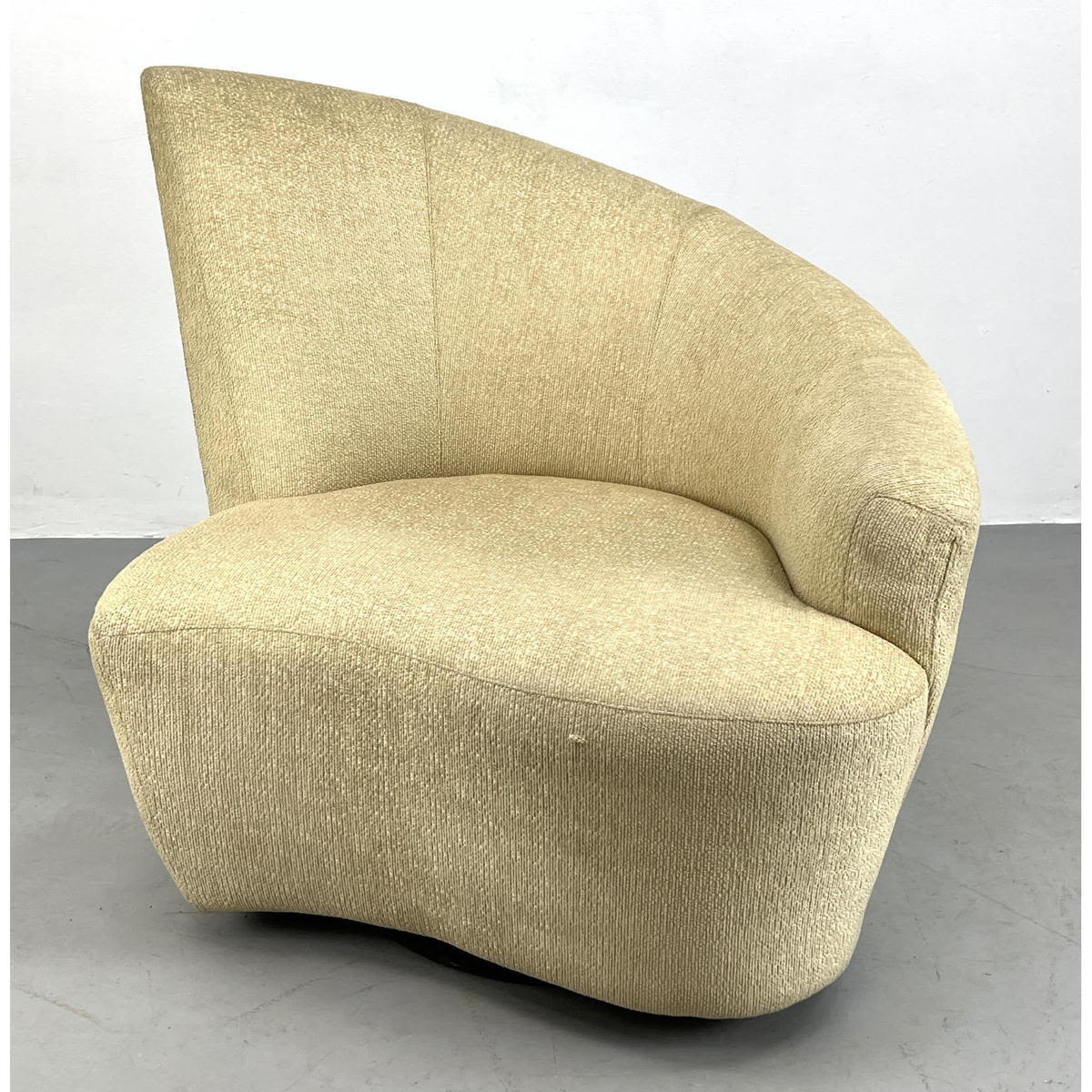 KAGAN Style Swivel Arm Chair with