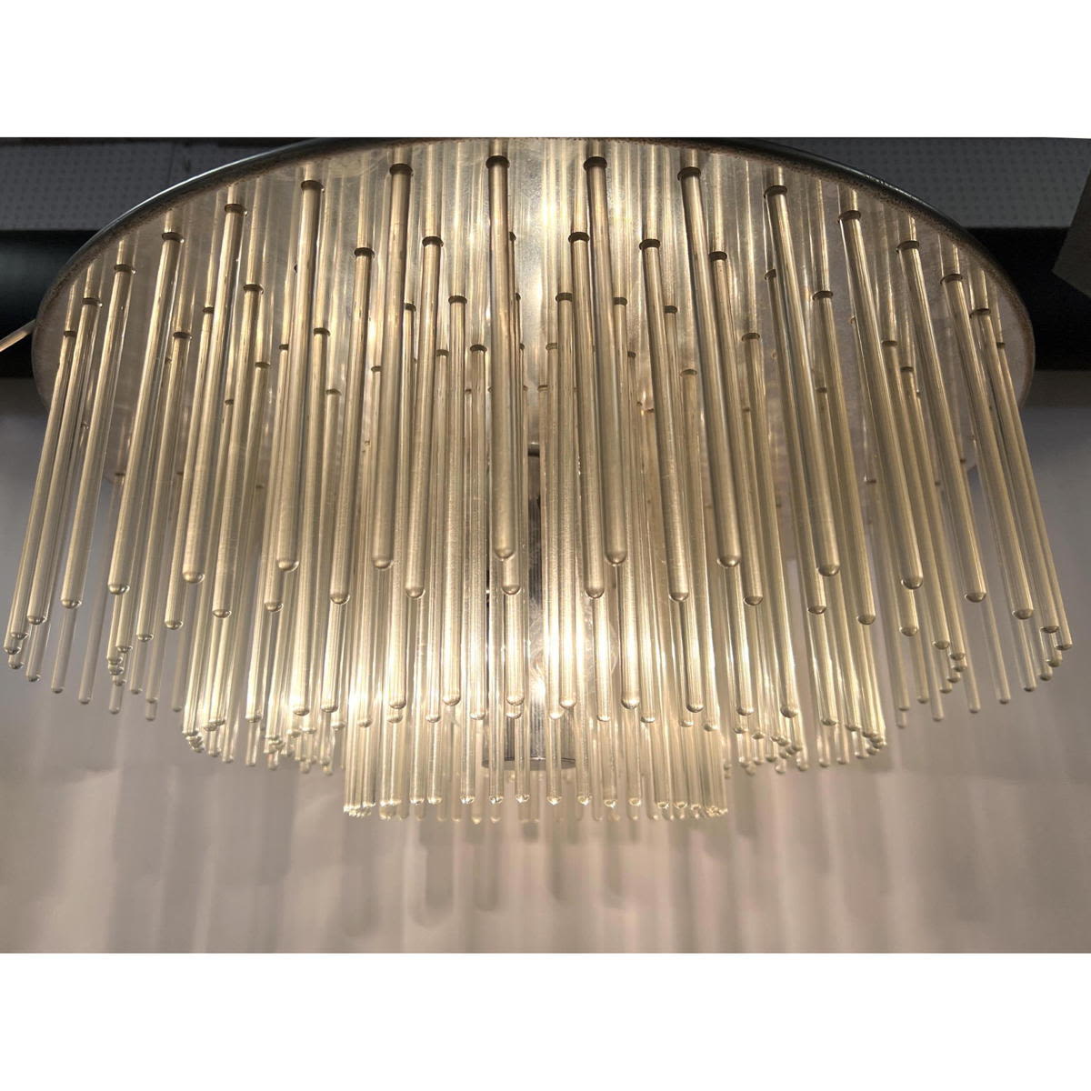 Lightolier drop prism chandelier  2bb02d