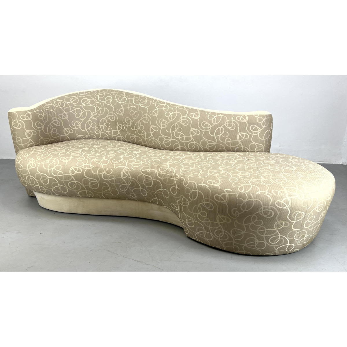 Weiman Kagan style serpentine sofa
