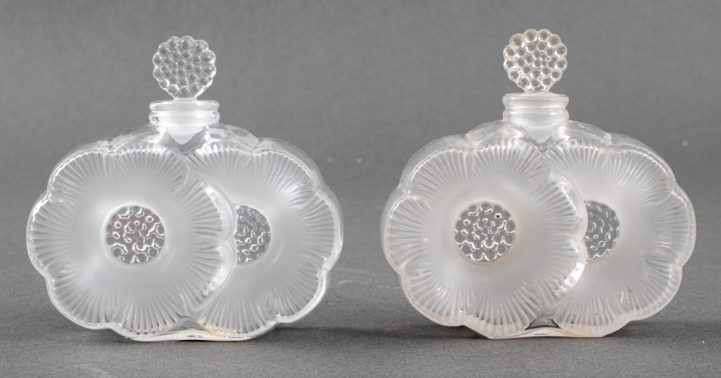 LALIQUE DEUX FLEURS CRYSTAL PERFUME 2bb22e