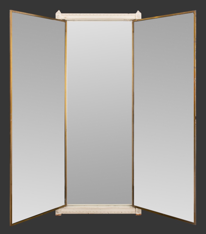 MIROIR BROT, A LOUIS XVI SYLE 3-WAY