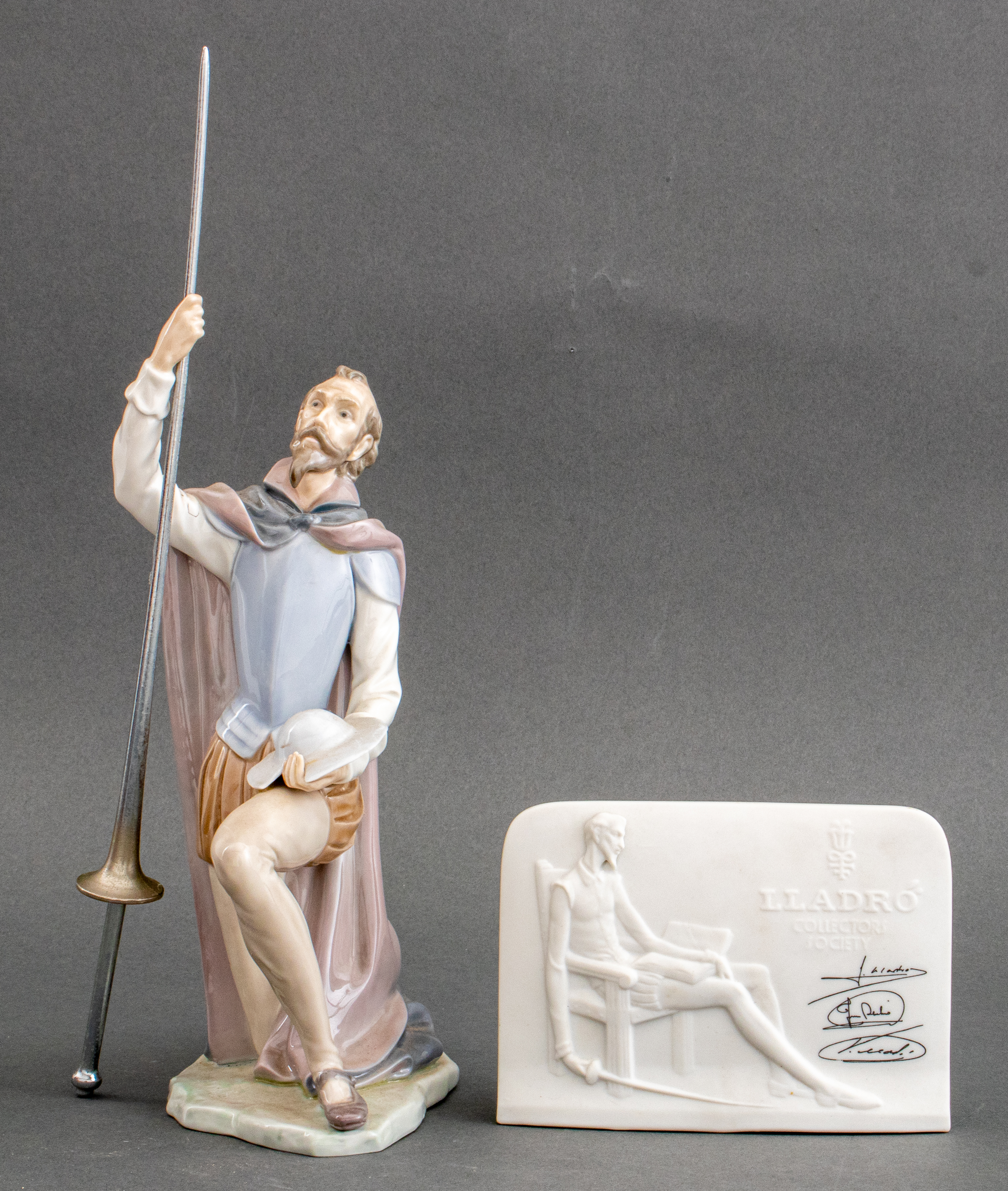 LLADRO DON QUIXOTE PORCELAIN FIGURINES,