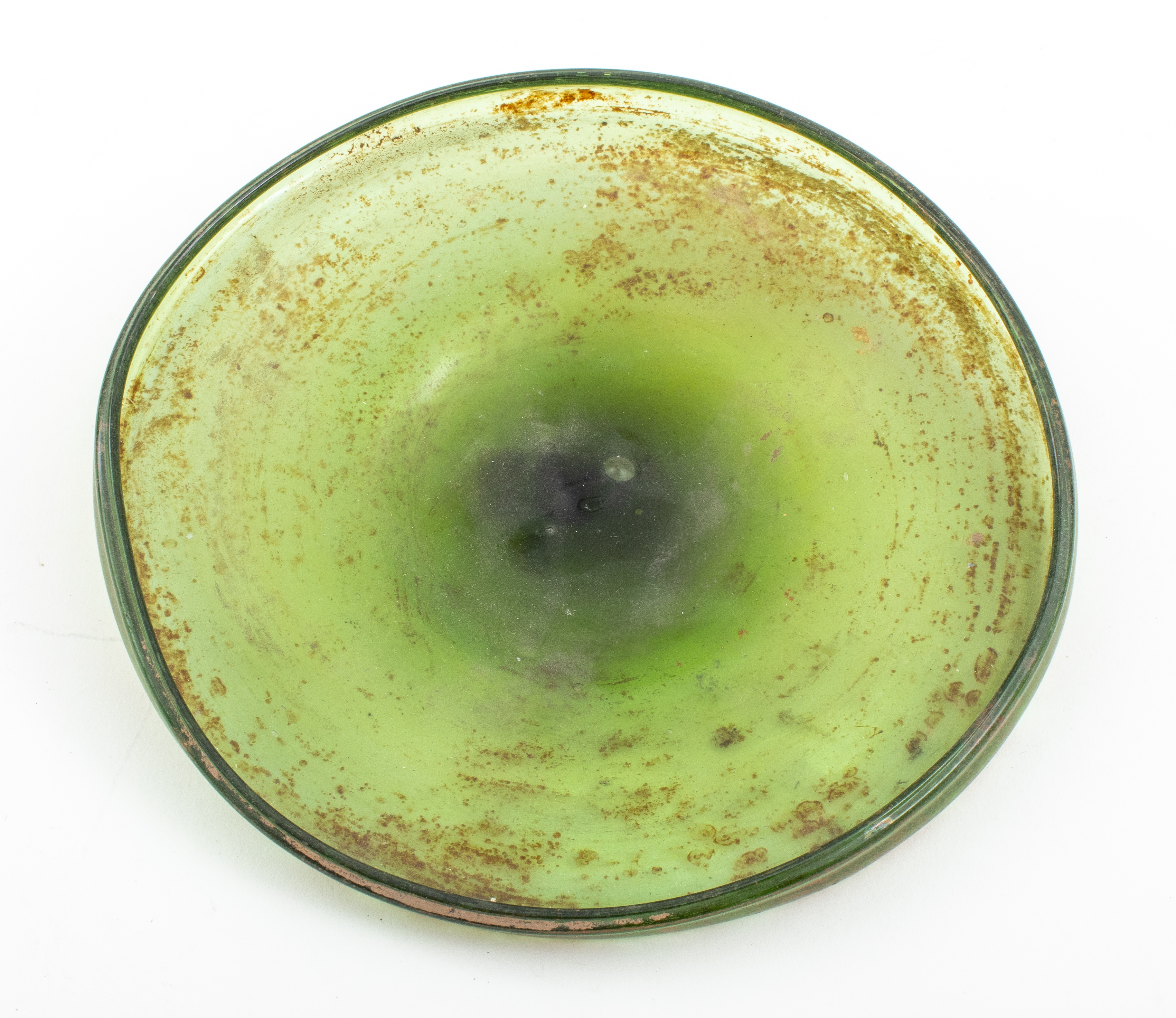 ANCIENT COPTIC OLIVE GREEN GLASS
