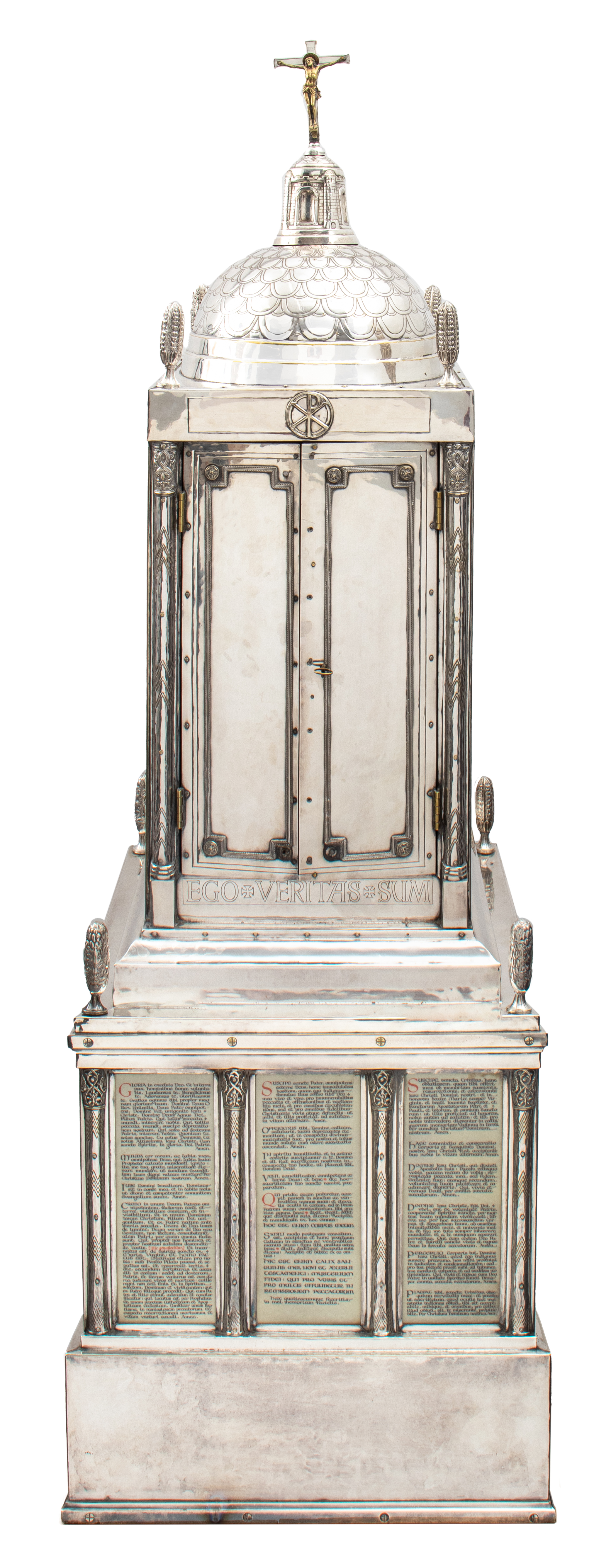 MONUMENTAL SILVERED HOLY TABERNACLE 2be1a9