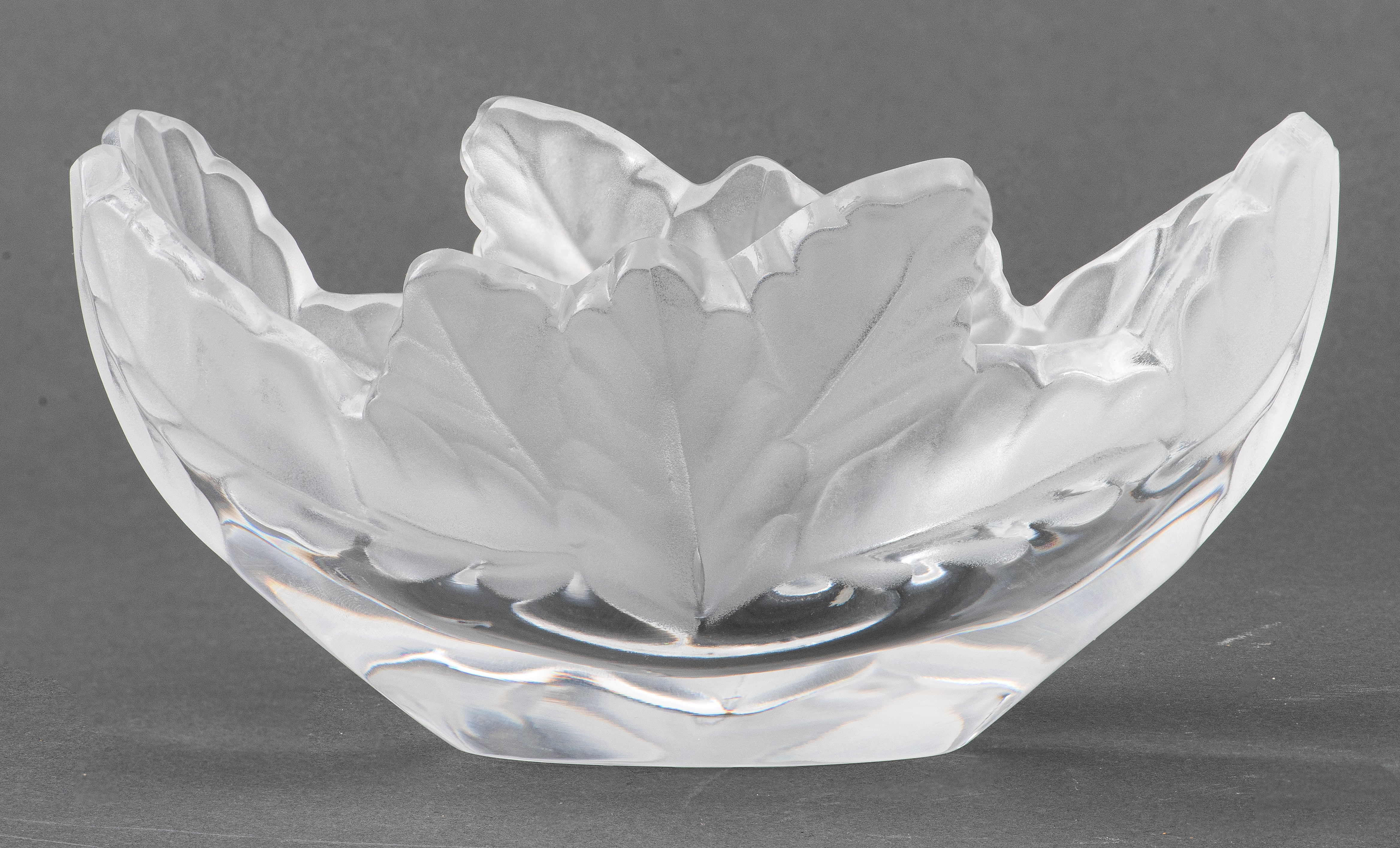LALIQUE COMPIEGNE CRYSTAL BOWL 2be3c3