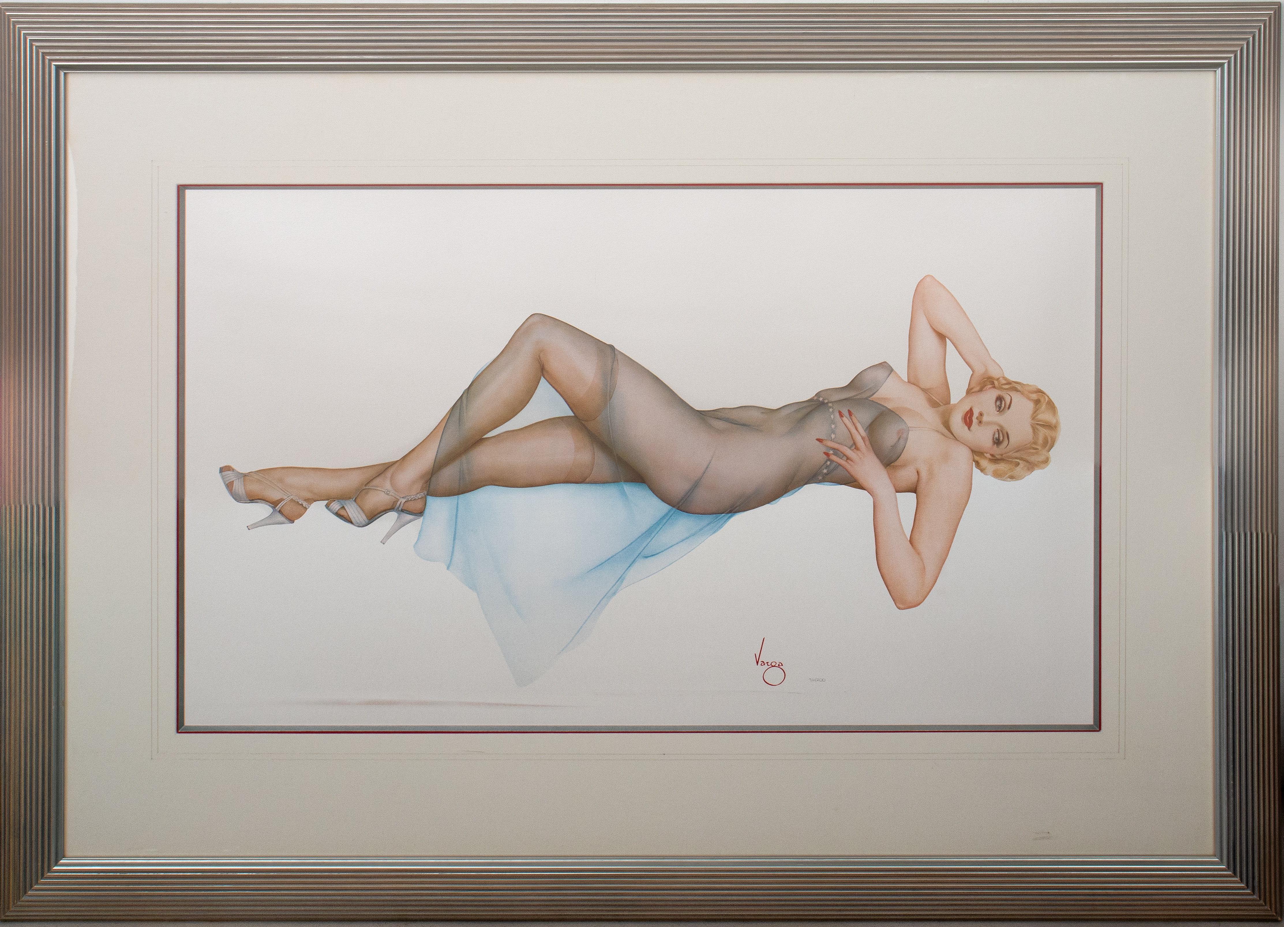 ALBERTO VARGAS PIN-UP LITHOGRAPH