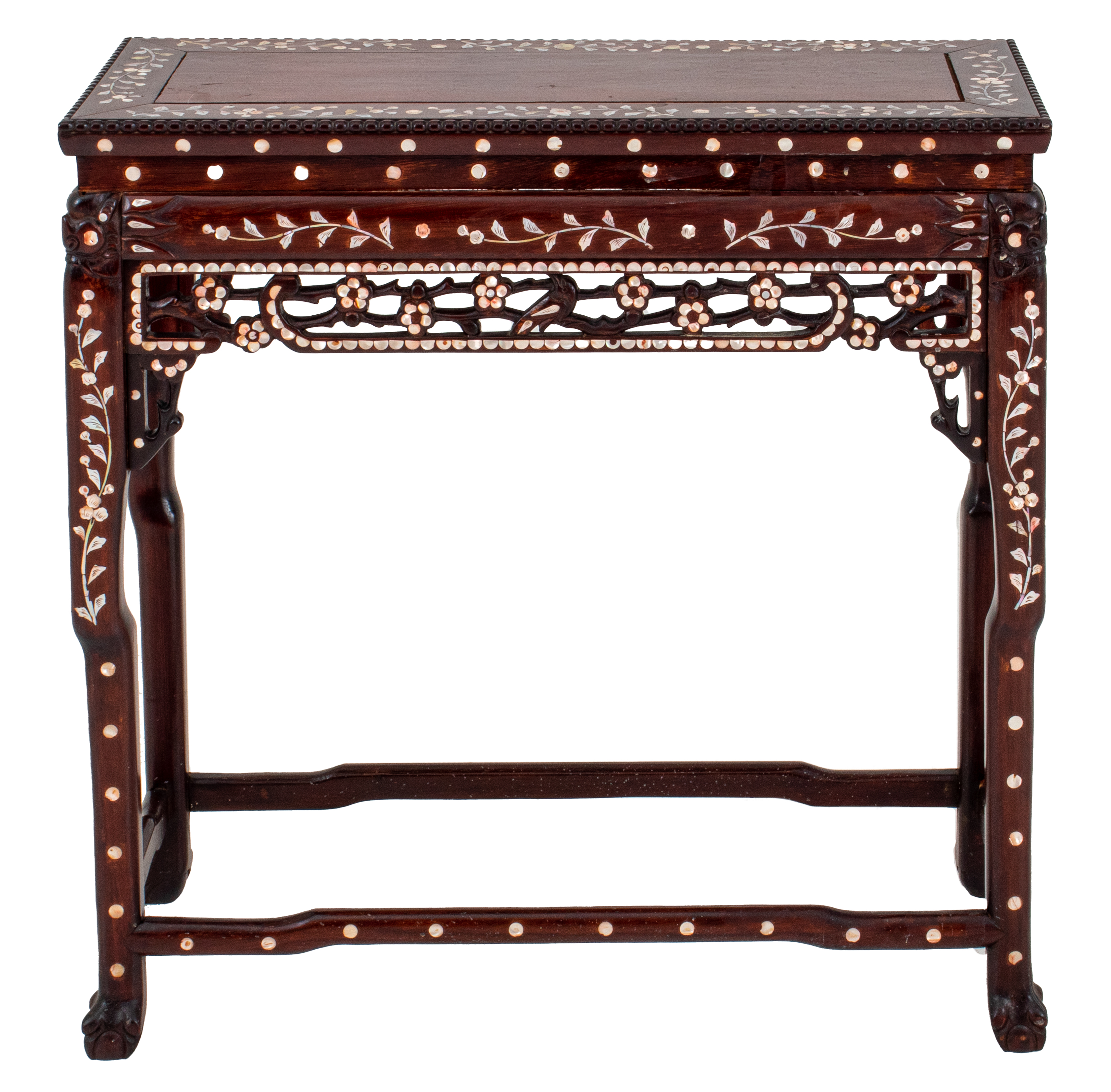 CHINESE ABALONE INLAID ALTAR TABLE 2be3d4
